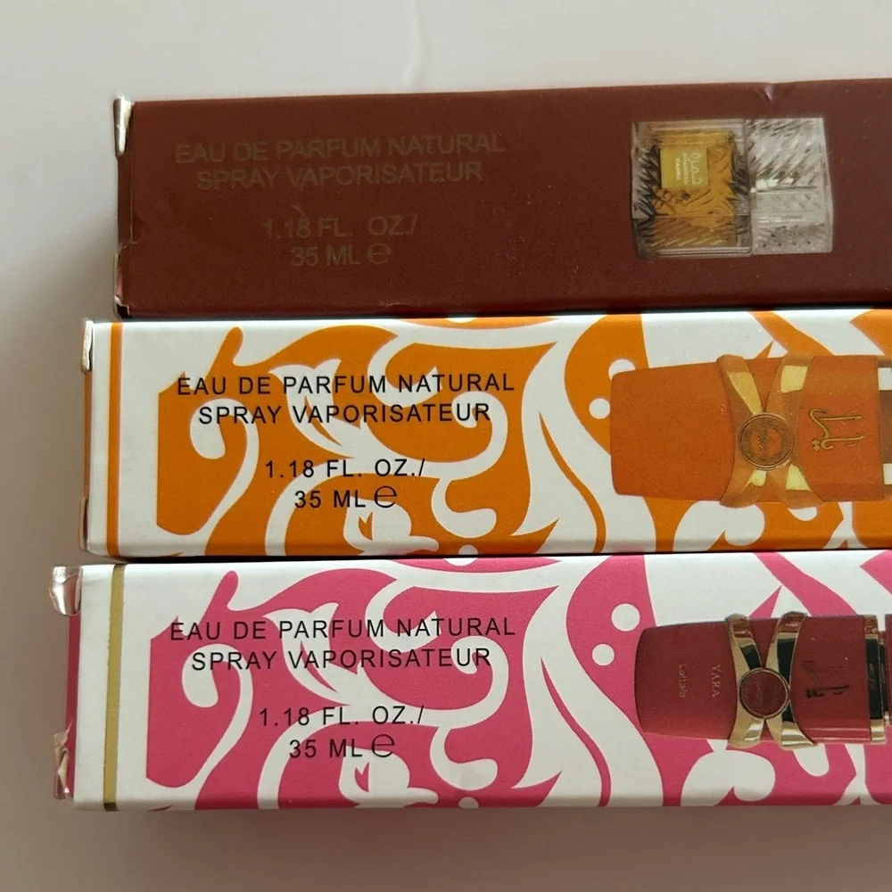 LOT OF 3 Yara Eau De Parfum Spray (travel sizes) | BRAND NEW